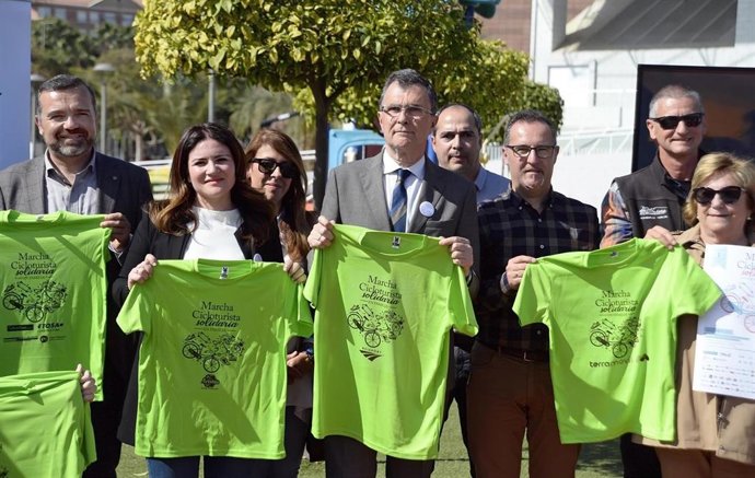 Imagen de la presentación de la VI Marcha cicloturista solidaria