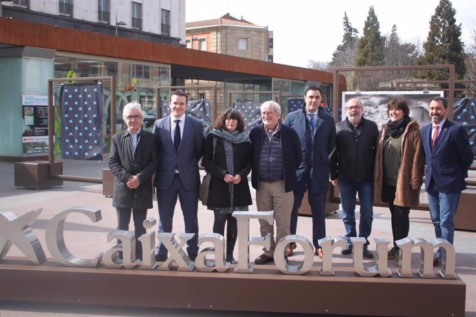 Inauguración de la exposición 'Génesis' en Soria.