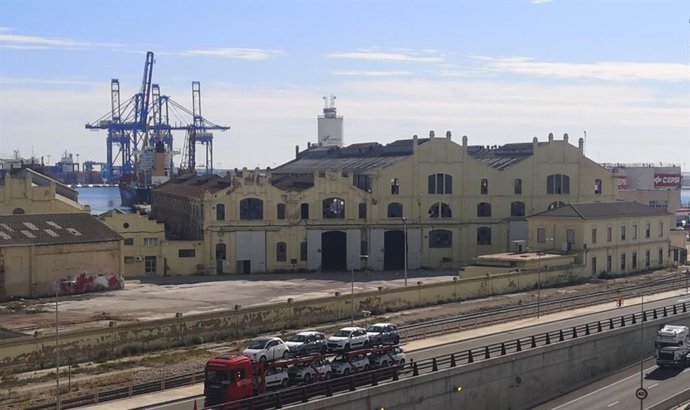 Espacio para la futura terminal de pasajeros en el Puerto de Valncia