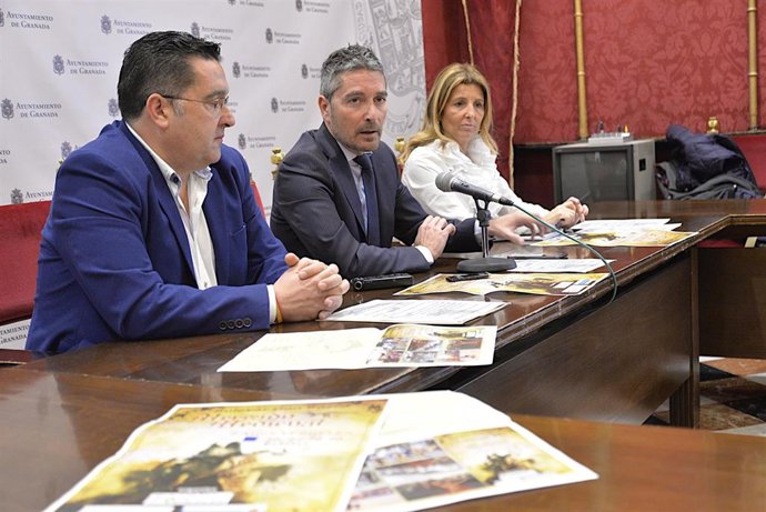 Imagen de la presentación del mercadillo medieval en el Zaidín