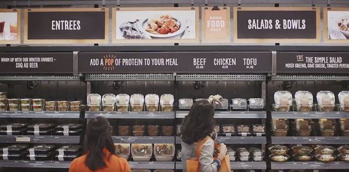 Amazon abre su nuevo supermercado Go Grocery: más grande, con más productos y nu
