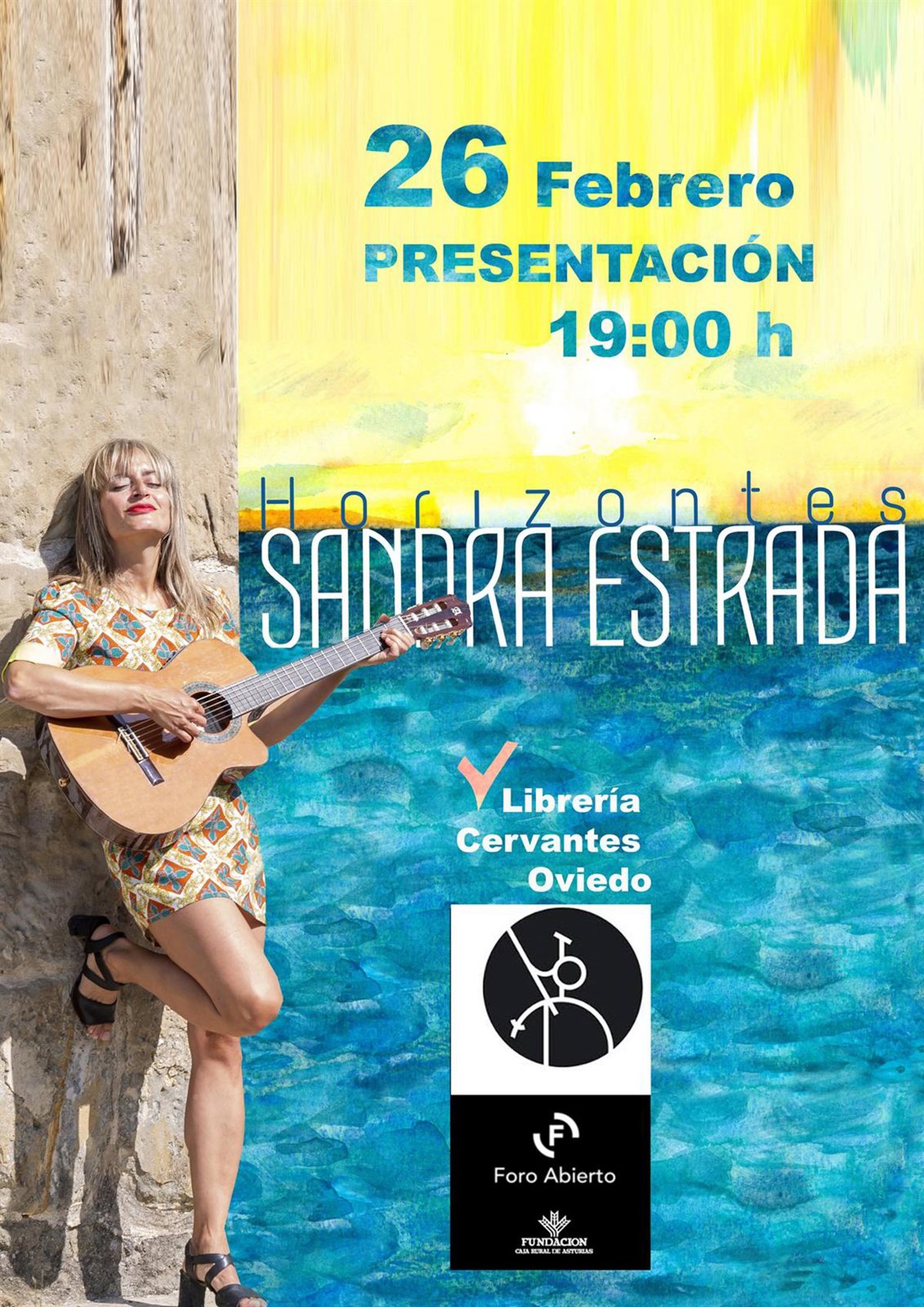 Sandra Estrada presenta en Oviedo su disco 'Horizontes'