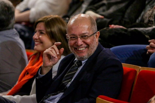 El líder de la corriente 'Cs eres tú', Francisco Igea, durante el encuentro con los candidatos a compromisarios de Madrid de la plataforma 'Ciudadanos eres tú', en Madrid a 25 de febrero de 2020.