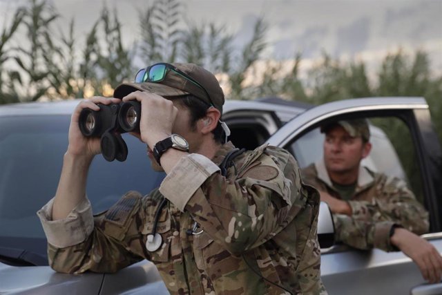 Agentes de EEUU en la frontera con México