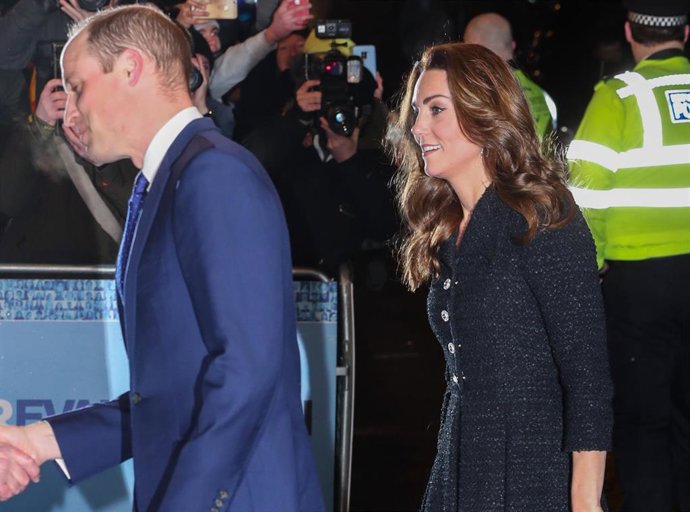 The Duke And Duchess Of Cambridge Attend A Charity Performance Of "Dear Evan Hansen"