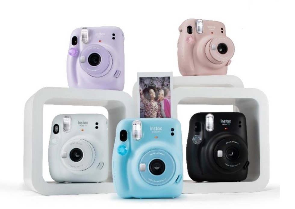 Cámara Instax mini 11 en cinco colores