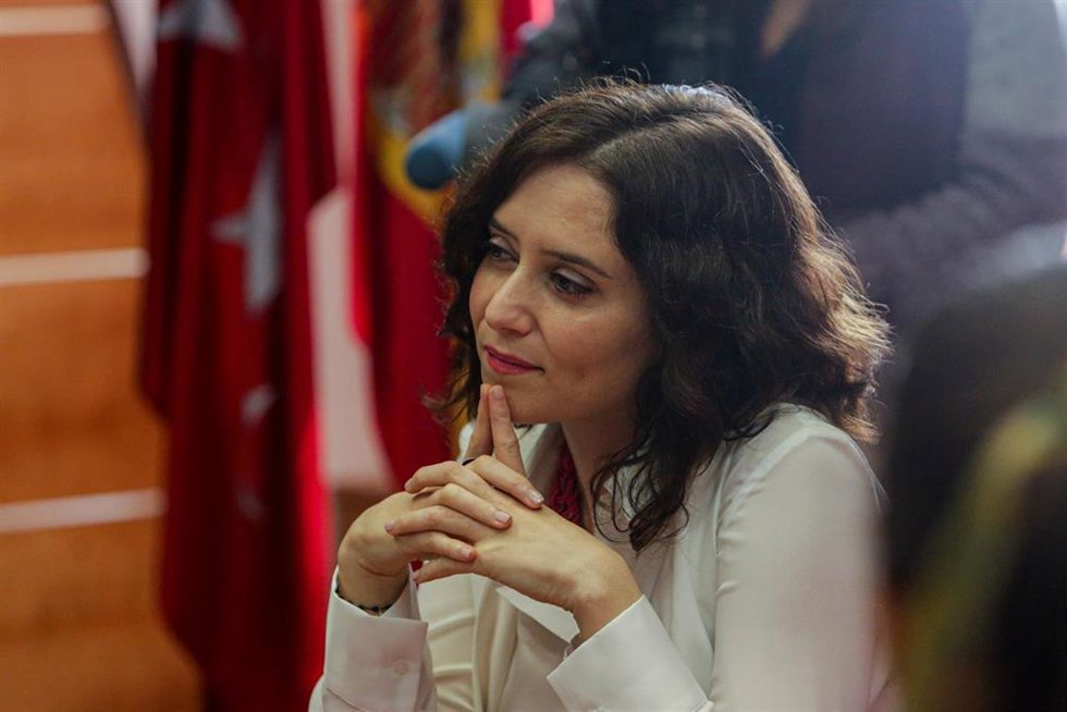 La presidenta de la Comunidad de Madrid, Isabel Díaz Ayuso. Imagen de recurso