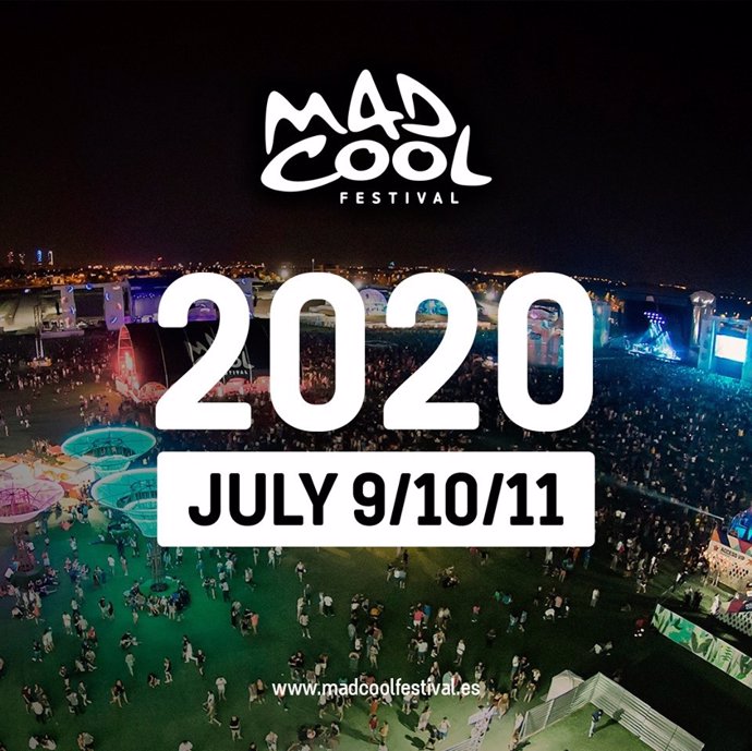 Imagen del cartel del MAD COOL 2020.