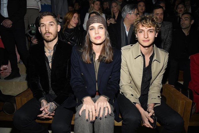 Saint Laurent : Front Row - Paris Fashion Week Womenswear Fall/Winter 2020/2021