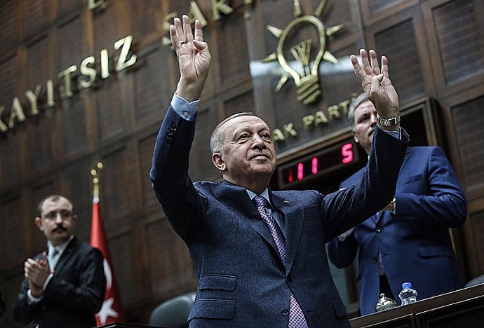 Siria.- Erdogan espera poder atajar "pronto" el "problema" del uso del espacio a