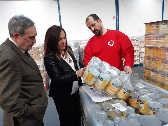 Jaén.- El Gobierno distribuye más de 632.000 kilos de alimentos entre personas e