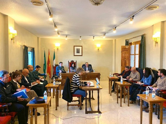 Imagen de la Junta Local de Seguridad del municipio de Pinos Puente (Granada)