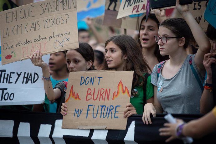 Manifestación por la emergencia climática en Barcelona del pasado 27 de septiembre de 2019