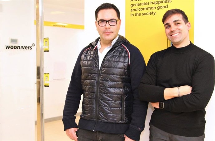 Antonio Cantalapiedra y Abel Navajas, cofundadores de Woonivers