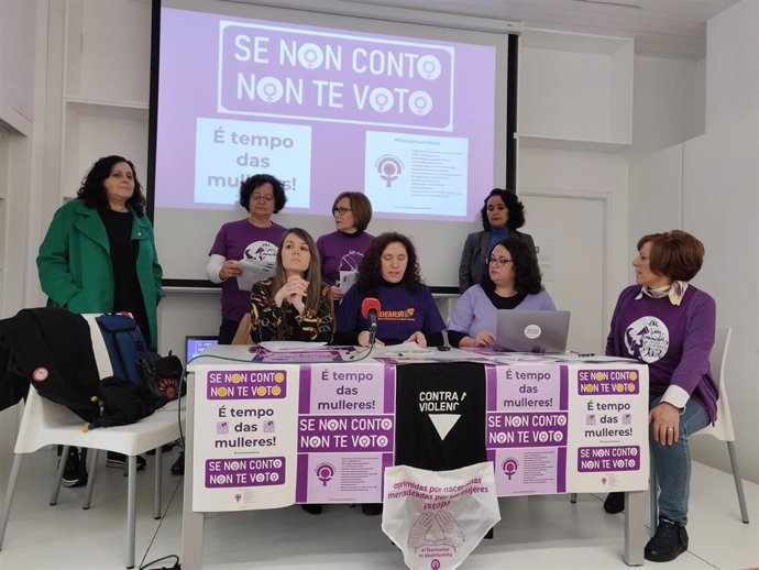 Feministas gallegas presentan la 'Axenga Galega Feminista'