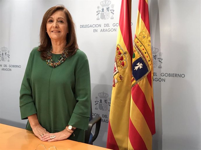Carmen Sánchez, directora general de Interior y Protección Civil del Gobierno de Aragón.