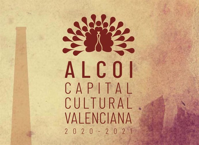 Cartel de la capitalidad cultural valenciana para Alcoi.
