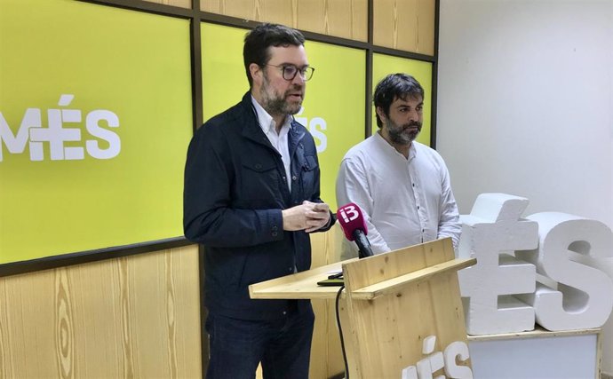 Antoni Noguera y Josep Ferr en rueda de prensa.