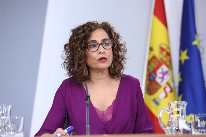 La ministra de Hacienda y portavoz del Gobierno, María Jesús Montero, comparece en rueda de prensa tras las reuniones del Consejo de Ministros 