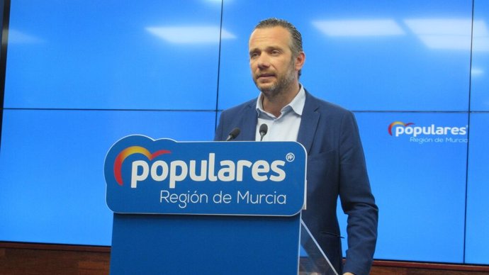 El vicesecretario de Comunicación del PPRM, Joaquín Segado