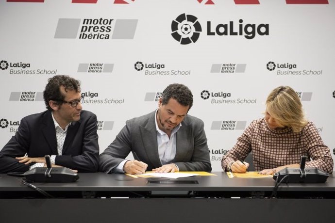 Fútbol.- LaLiga y Motorpress Ibérica se unen para formar en el 'Making Of' de un