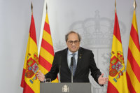 Torra dice que ha planteado autodeterminación y amnistía en la reunión y que el Gobierno no le ha respondido