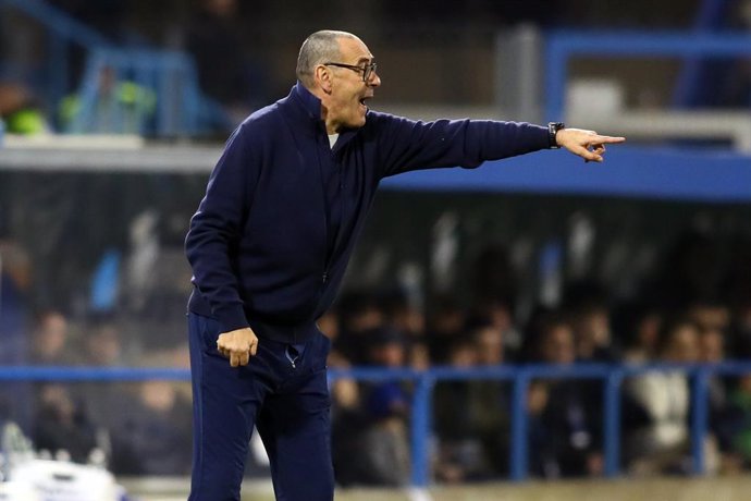 Fútbol/Champions.- Sarri: "En la Champions no es suficiente jugar bien una parte