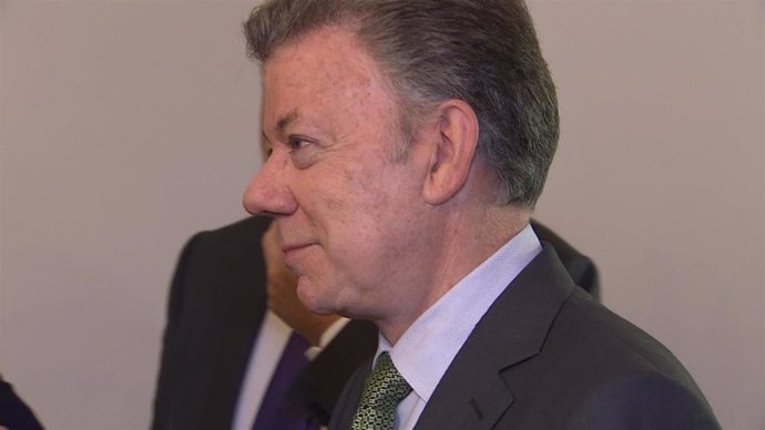 El expresidente de Colombia, Juan Manuel Santos.