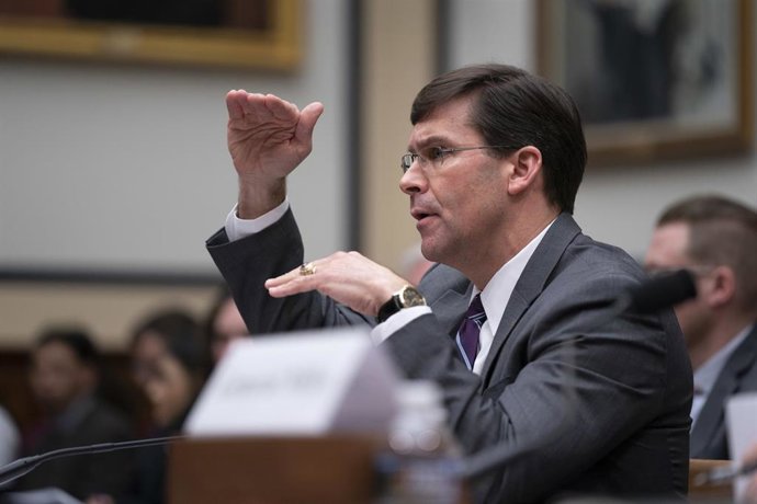 El secretario de Defensa de Estados Unidos, Mark Esper. 