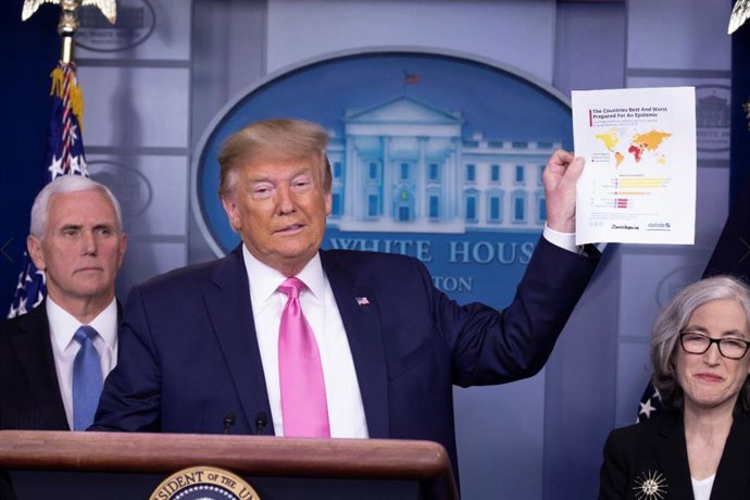 El presidente de Estados Unidos, Donald Trump