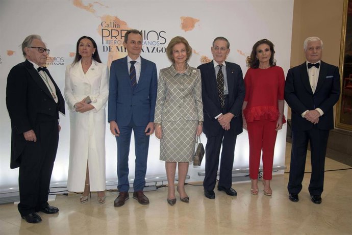 La Reina Sofía Preside La Entrega De Los Premios Iberoamericanos Del Mecenazgo