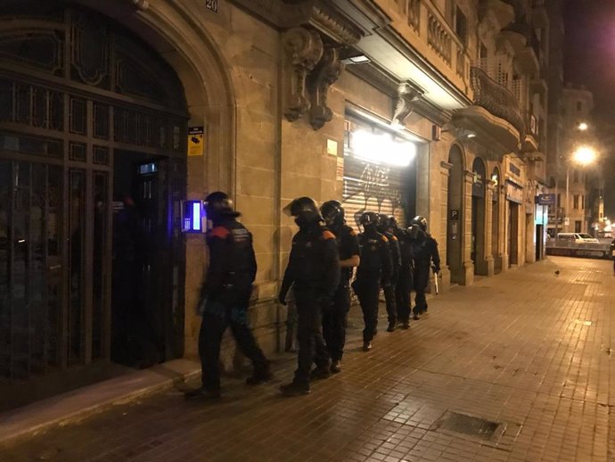 Operatiu contra el trfic de drogues a l'Eixample de Barcelona