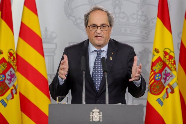El presidente de la Generalitat, Quim Torra (archivo)