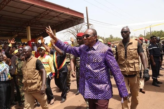 El presidente de Guinea, Alpha Condé