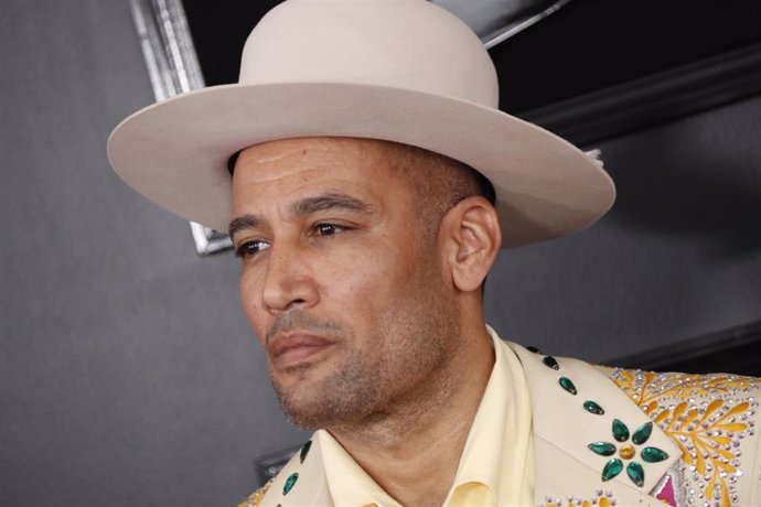 February 10, 2019 - Los Angeles, California, United States: Ben Harper during the arrivals at the 61st GRAMMY Awards at STAPLES Center in Los Angeles, CA. Sunday, February 10, 2019. (Marcus Yam / Los Angeles Times/Contacto)