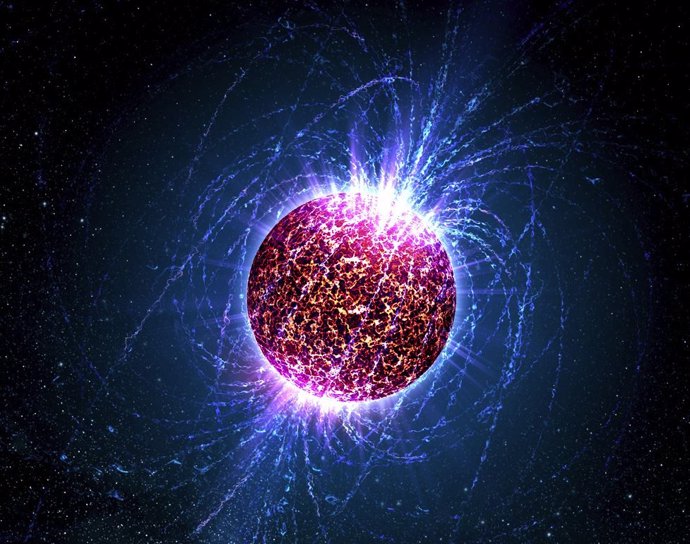 El pegamento que une la materia se transforma en las estrellas de neutrones
