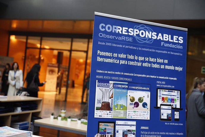 Cartel de la Jornadas Corresponsables celebradas este 26 de febrero en Madrid
