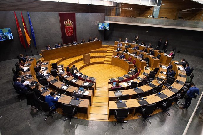 Pleno del Parlamento de Navarra