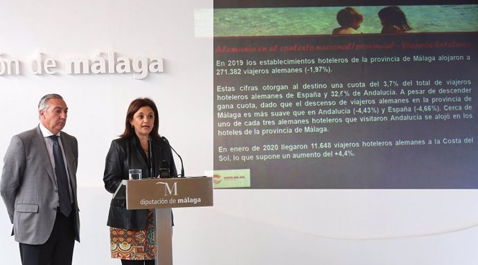 La consejera delegada de Turismo Costa del Sol, Margarita del Cid.