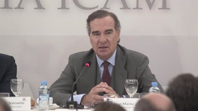 El decano del ICAM, José María Alonso