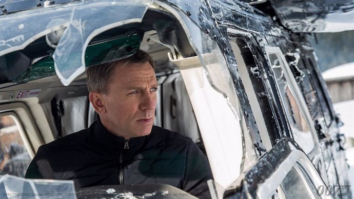 Daniel Craig como James Bond en Spectre 