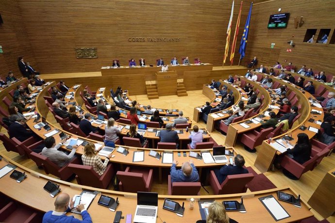 Pleno de Les Corts Valencianes