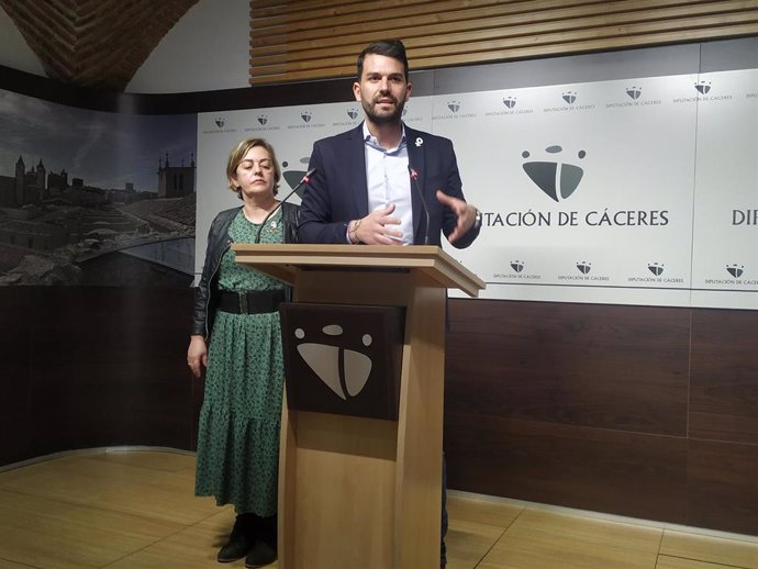 Álvaro Sánchez Cotrina, portavoz del Gobierno de la Diputación de Cáceres