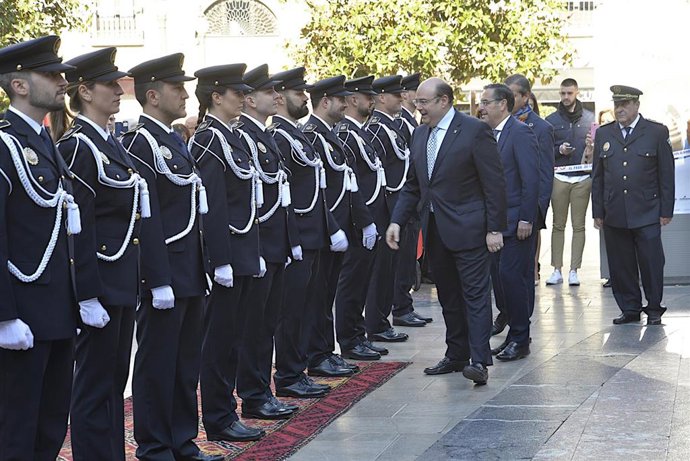 Toma de posesión de nuevos policías locales de Granada