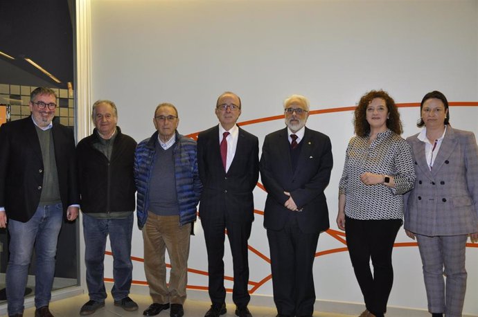 La Junta Directiva de la nueva asociación Unión Profesional del Principado de Asturias (UP).