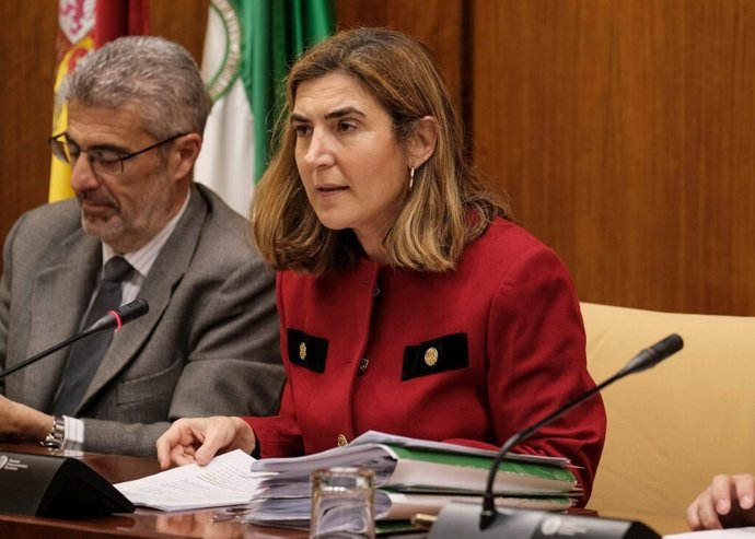 La consejera de Empleo, Formación y Trabajo Autónomo, Rocío Blanco, este jueves