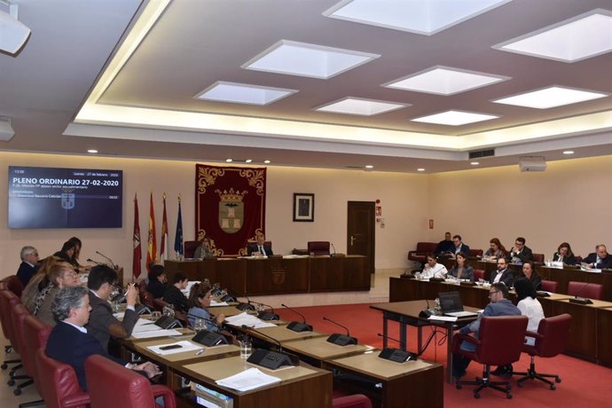 Pleno en el Ayuntamiento de Albacete