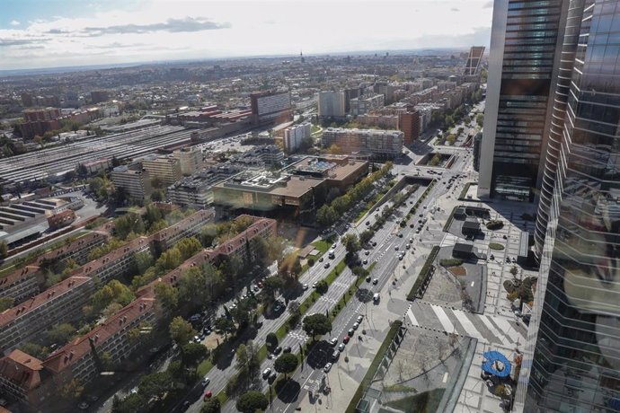 Fotos de recurso del proyecto urbanistico Madrid Nuevo Norte. Madrid (España), a domingo 3 de noviembre de 2019