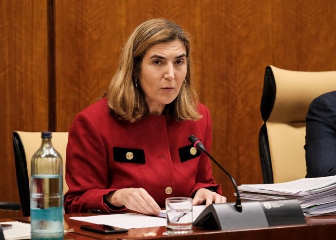 La consejera de Empleo, Formación y Trabajo Autónomo, Rocío Blanco, este jueves