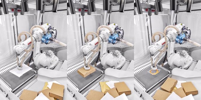 Los robots de almacén de ABB incorporarán IA para agarrar objetos de forma autón